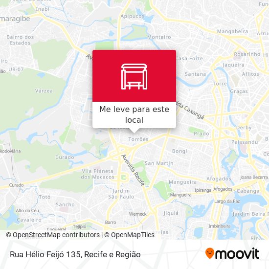 Rua Hélio Feijó 135 mapa
