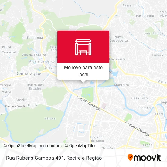 Rua Rubens Gamboa 491 mapa