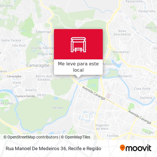 Rua Manoel De Medeiros 36 mapa