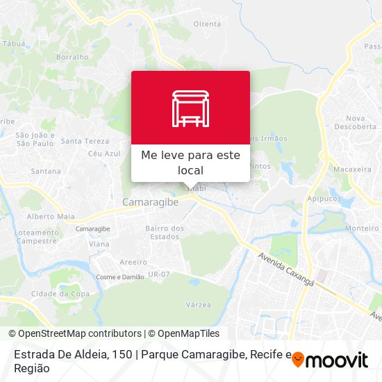 Estrada De Aldeia, 150 | Parque Camaragibe mapa