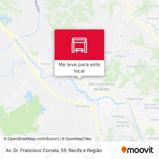 Av. Dr. Francisco Correia, 59 mapa