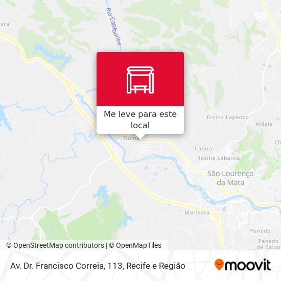 Av. Dr. Francisco Correia, 113 mapa