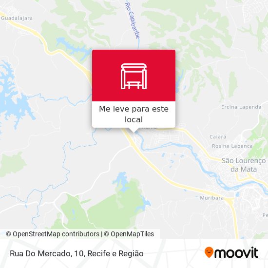 Rua Do Mercado, 10 mapa