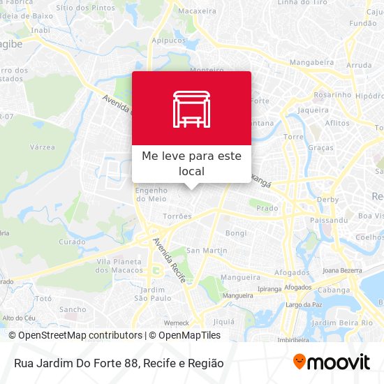 Rua Jardim Do Forte 88 mapa