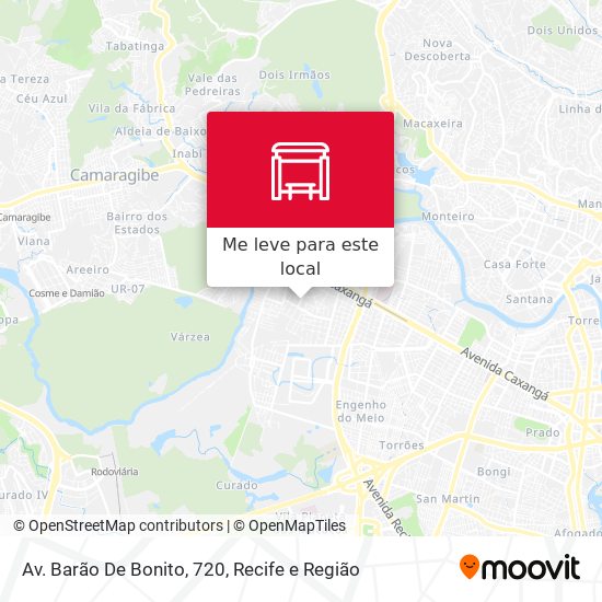 Av. Barão De Bonito, 720 mapa