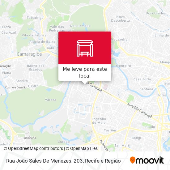 Rua João Sales De Menezes, 203 mapa