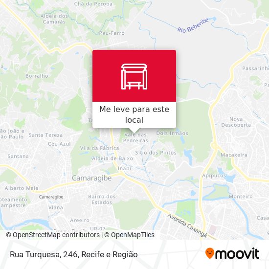 Rua Turquesa, 246 mapa