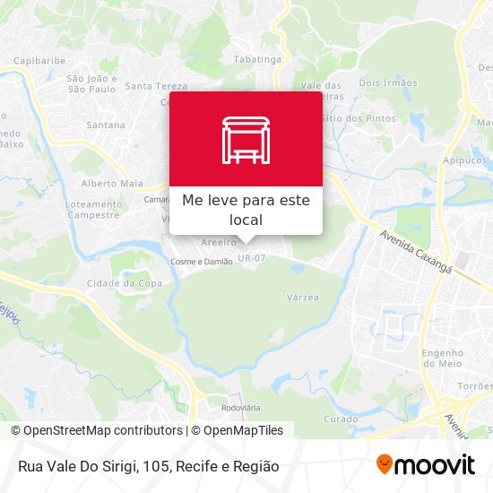 Rua Vale Do Sirigi, 105 mapa