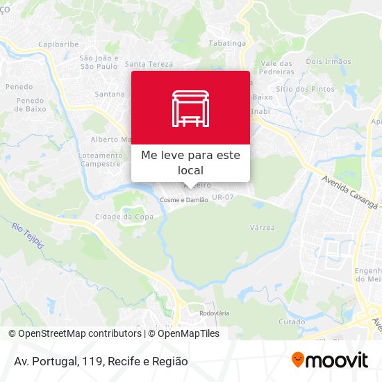 Av. Portugal, 119 mapa