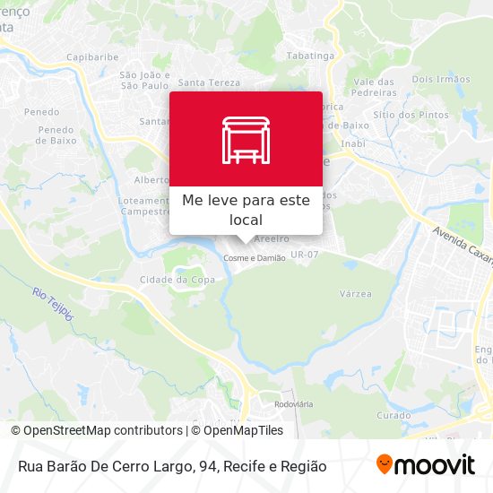 Rua Barão De Cerro Largo, 94 mapa
