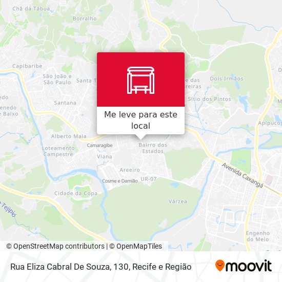 Rua Eliza Cabral De Souza, 130 mapa