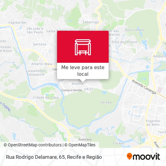 Rua Rodrigo Delamare, 65 mapa