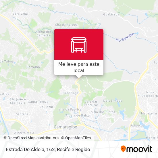 Estrada De Aldeia, 162 mapa