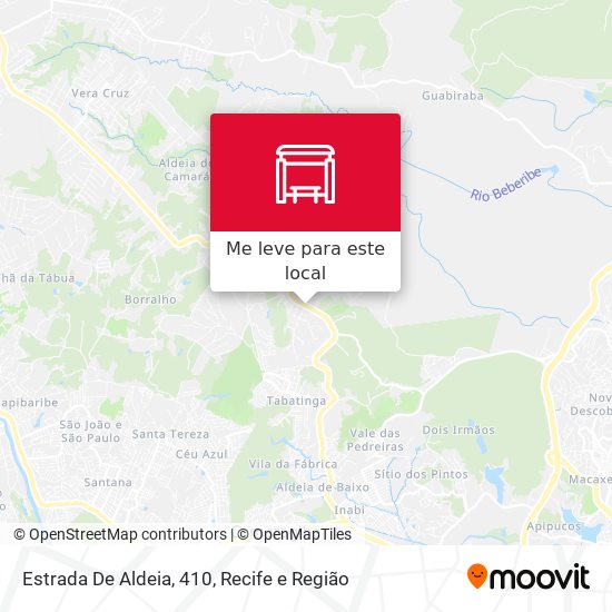 Estrada De Aldeia, 410 mapa