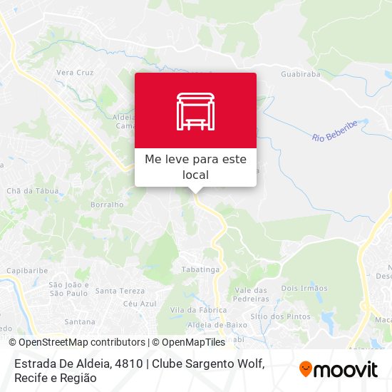 Estrada De Aldeia, 4810 | Clube Sargento Wolf mapa