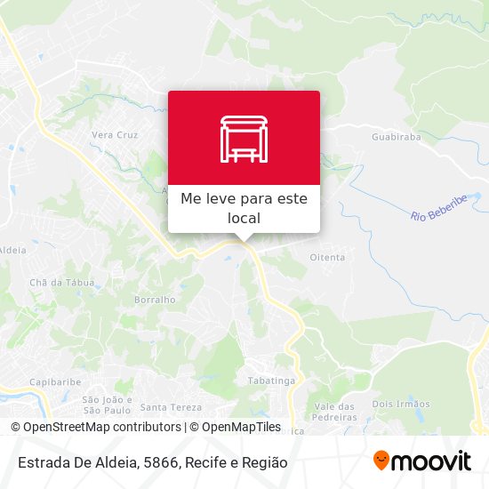 Estrada De Aldeia, 5866 mapa