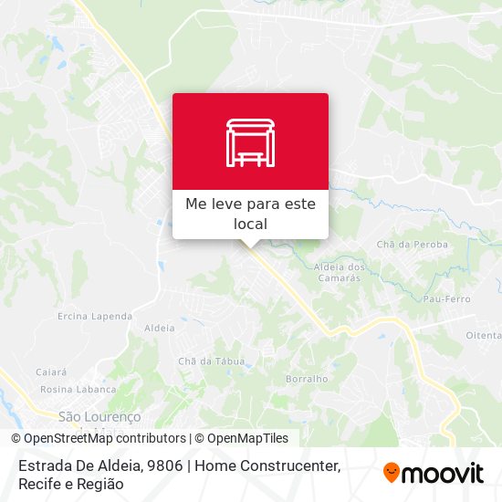 Estrada De Aldeia, 9806 | Home Construcenter mapa
