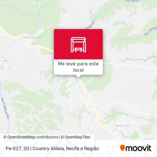 Pe-027, 20 | Country Aldeia mapa