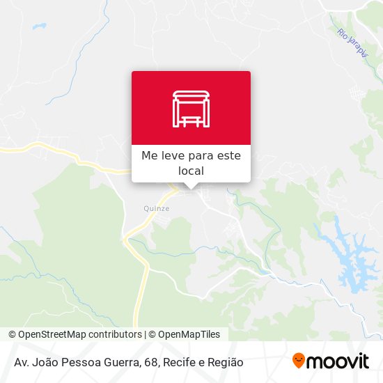 Av. João Pessoa Guerra, 68 mapa