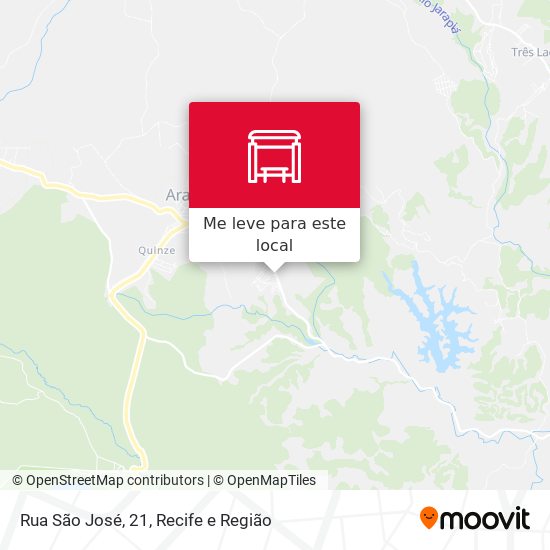 Rua São José, 21 mapa