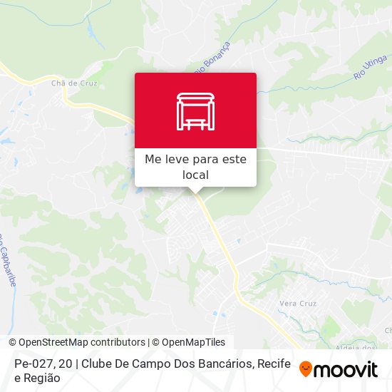 Pe-027, 20 | Clube De Campo Dos Bancários mapa