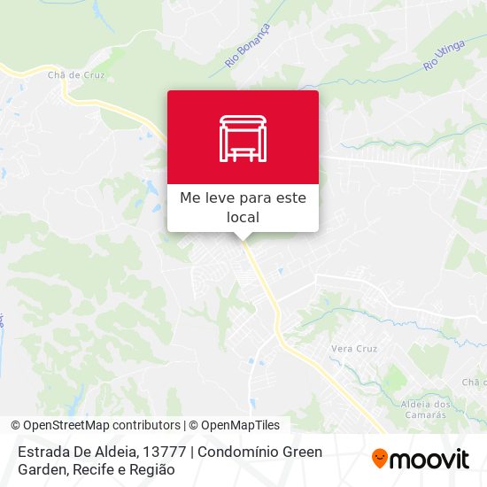 Estrada De Aldeia, 13777 | Condomínio Green Garden mapa