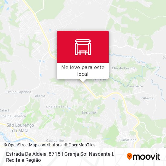 Estrada De Aldeia, 8715 | Granja Sol Nascente I mapa