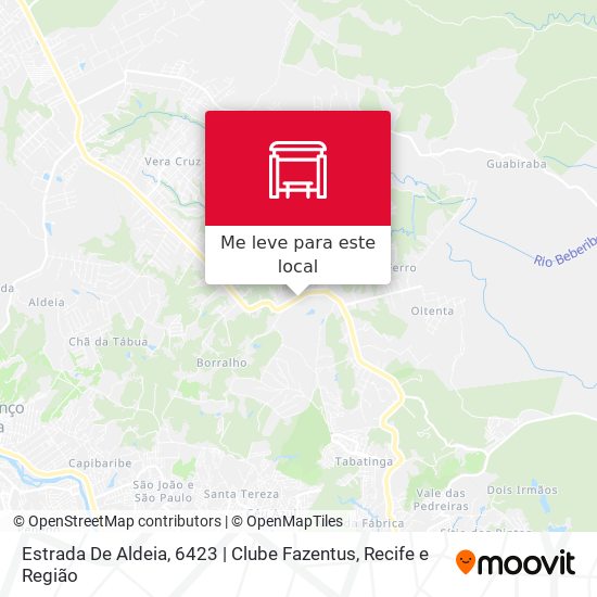 Estrada De Aldeia, 6423 | Clube Fazentus mapa