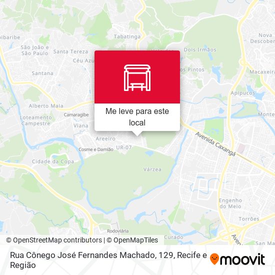 Rua Cônego José Fernandes Machado, 129 mapa