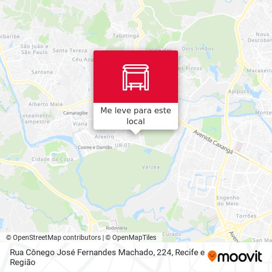 Rua Cônego José Fernandes Machado, 224 mapa