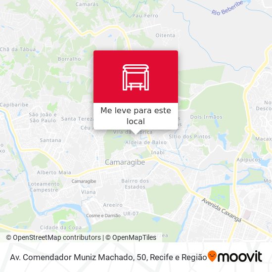 Av. Comendador Muniz Machado, 50 mapa