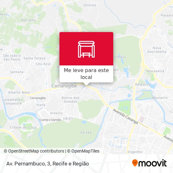 Av. Pernambuco, 3 mapa