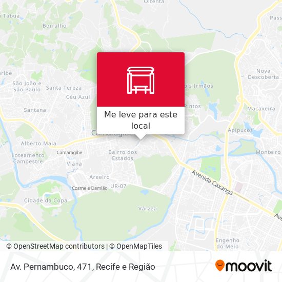Av. Pernambuco, 471 mapa