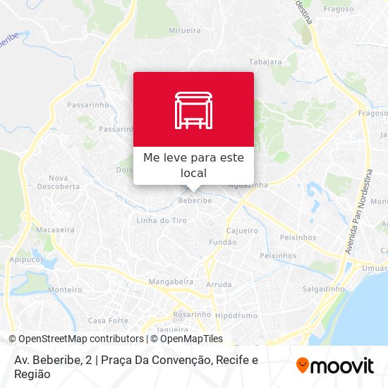 Av. Beberibe, 2 | Praça Da Convenção mapa