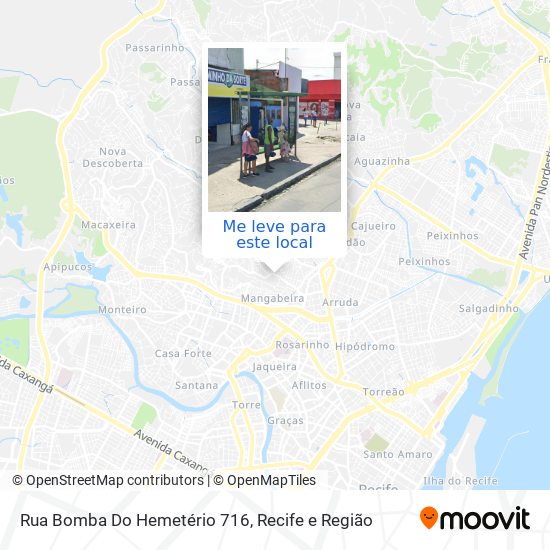 Rua Bomba Do Hemetério 716 mapa