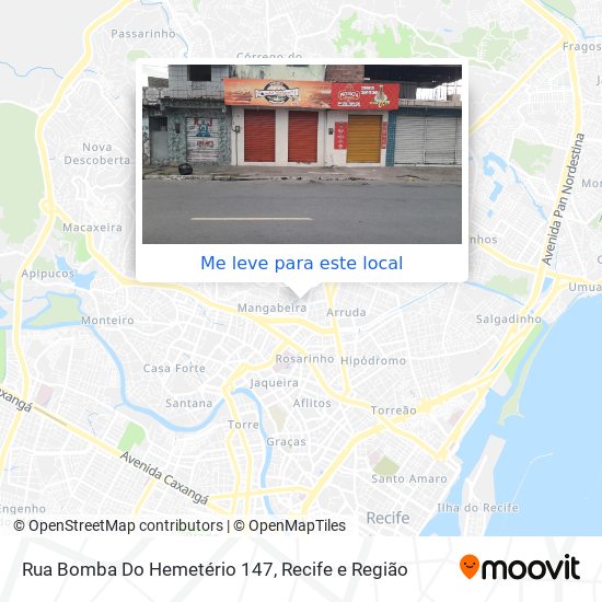 Rua Bomba Do Hemetério 147 mapa