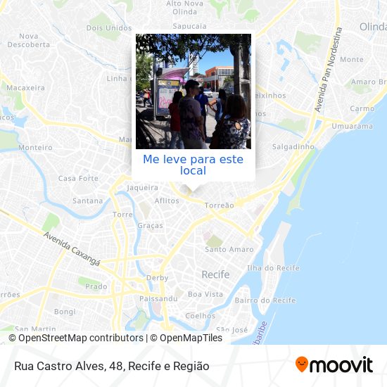 Rua Castro Alves, 48 mapa