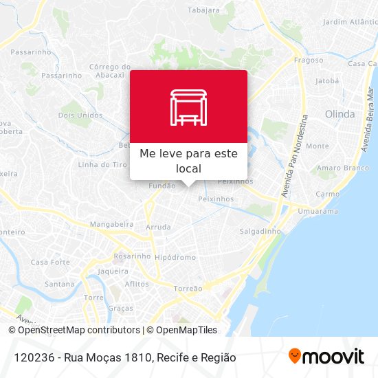 120236 - Rua Moças 1810 mapa