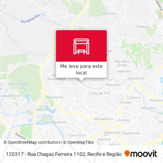 120317 - Rua Chagas Ferreira 1102 mapa