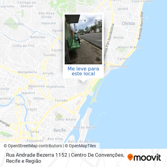 Rua Andrade Bezerra 1152 | Centro De Convenções mapa