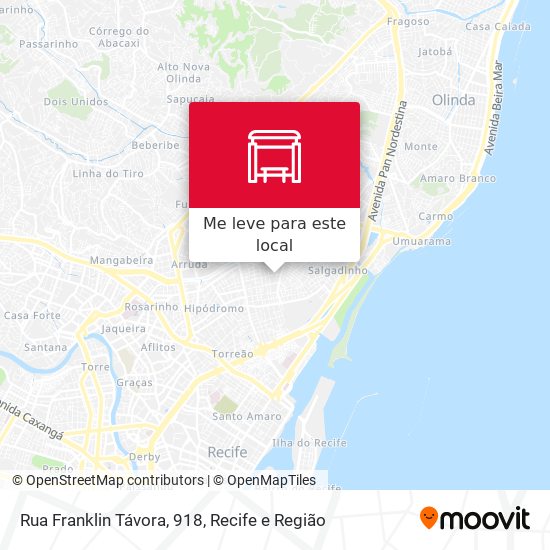 Rua Franklin Távora, 918 mapa