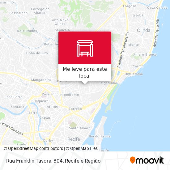 Rua Franklin Távora, 804 mapa