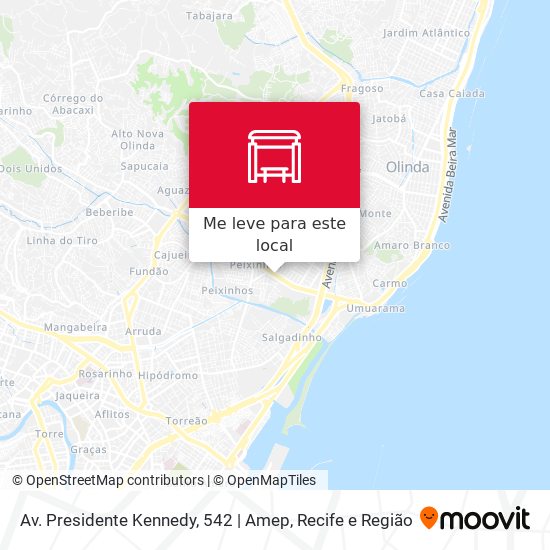 Av. Presidente Kennedy, 542 | Amep mapa