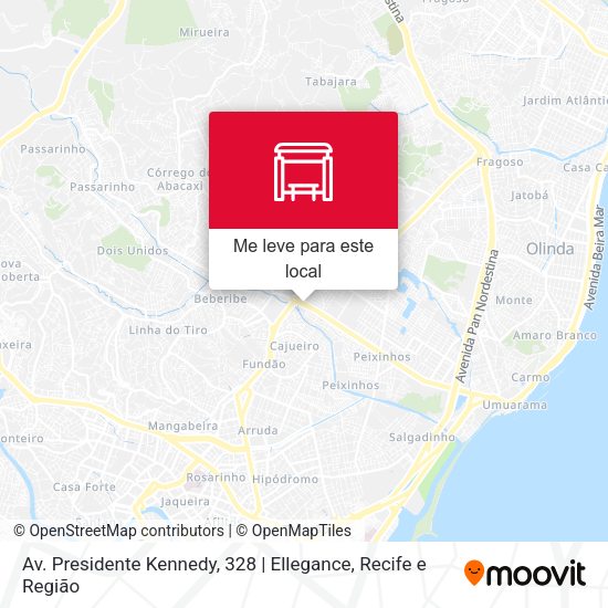 Av. Presidente Kennedy, 328 | Ellegance mapa