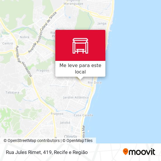 Rua Jules Rimet, 419 mapa