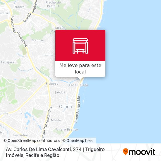 Av. Carlos De Lima Cavalcanti, 274 | Trigueiro Imóveis mapa
