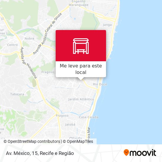 Av. México, 15 mapa