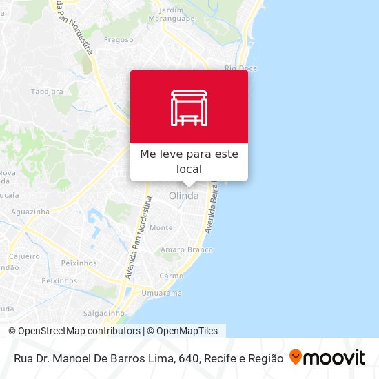 Rua Dr. Manoel De Barros Lima, 640 mapa