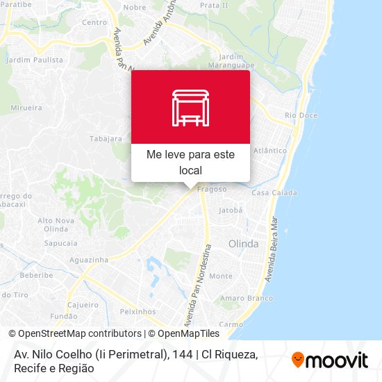 Av. Nilo Coelho (Ii Perimetral), 144 | Cl Riqueza mapa