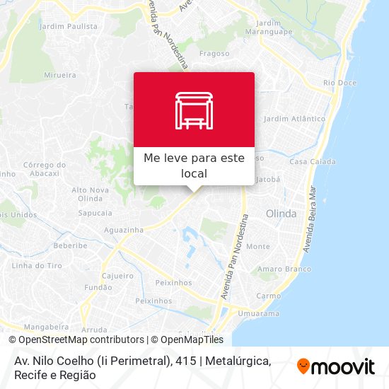 Av. Nilo Coelho (Ii Perimetral), 415 | Metalúrgica mapa